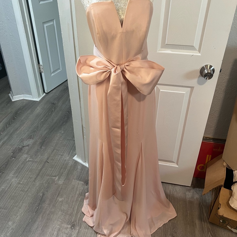 Vera wang bridesmaid dress